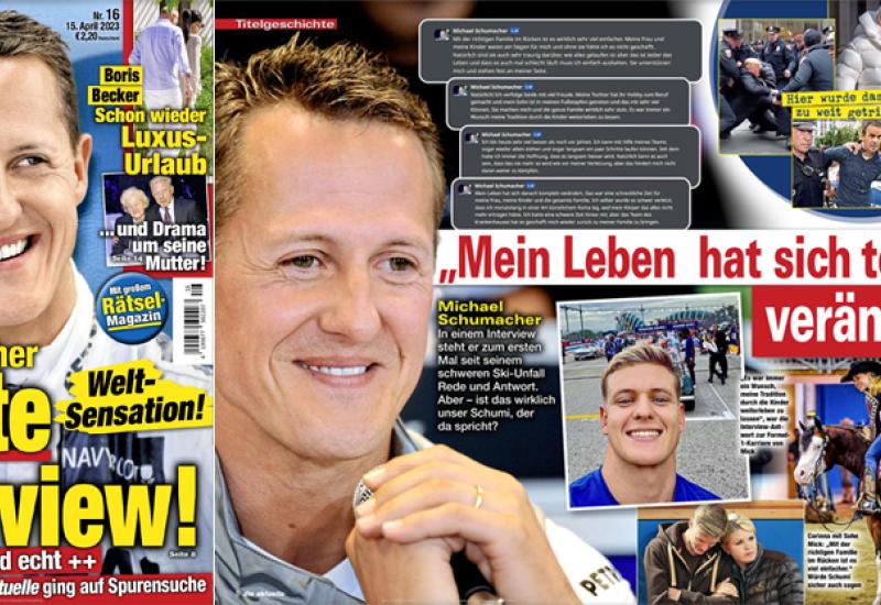 Die Aktuelle koristio umjetnu inteligenciju pa objavio intervju sa Schumacherom!